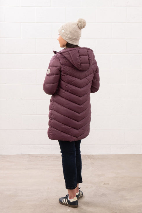 Lighthouse Laurel Womens Padded Mid-Length Coat